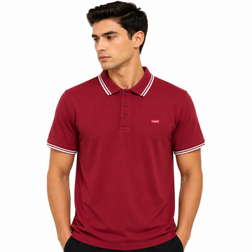 Men's Premium Maroon Classic Polo Shirt