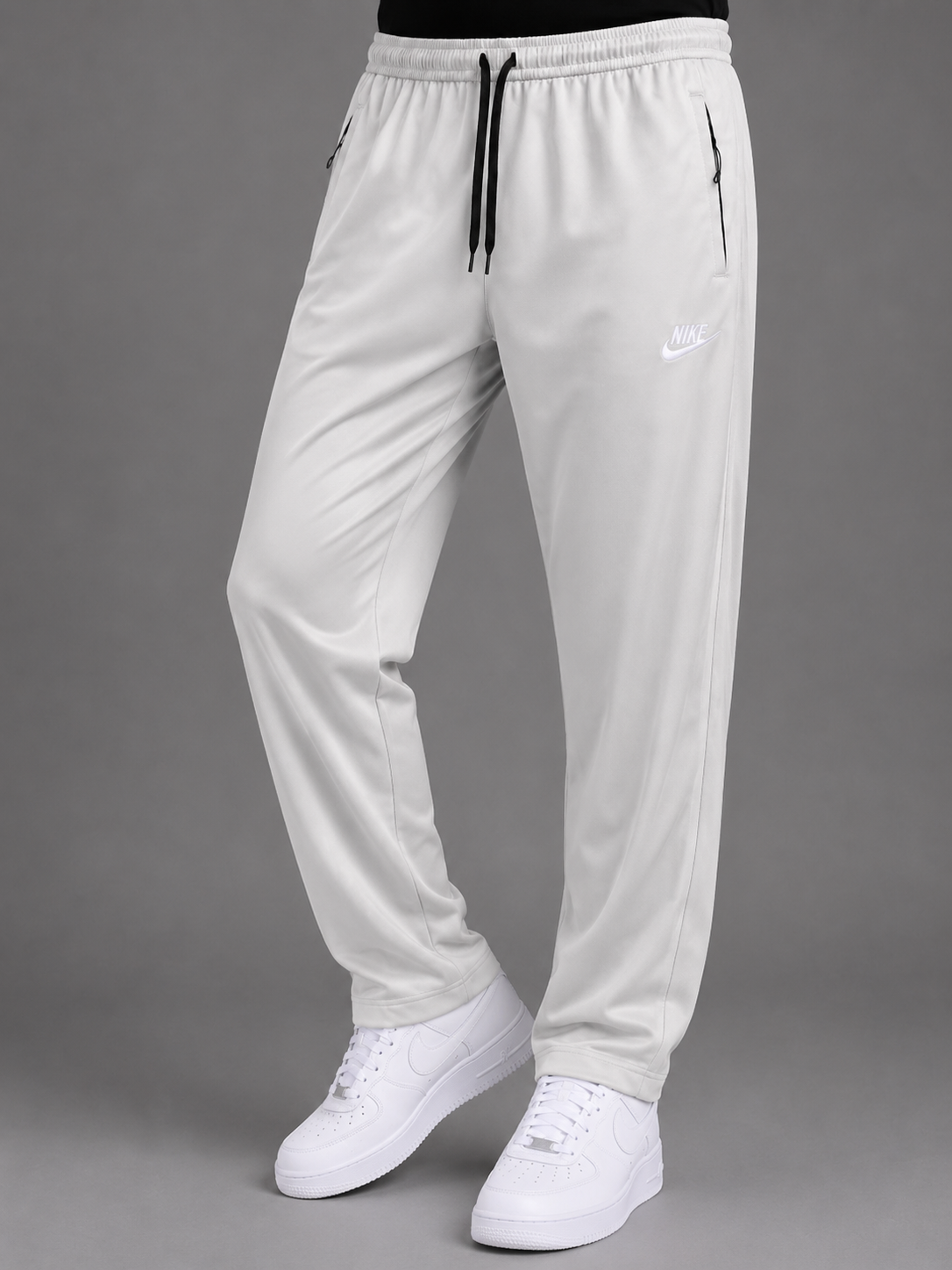 Men's Premium Performance Track Pants – Light Grey